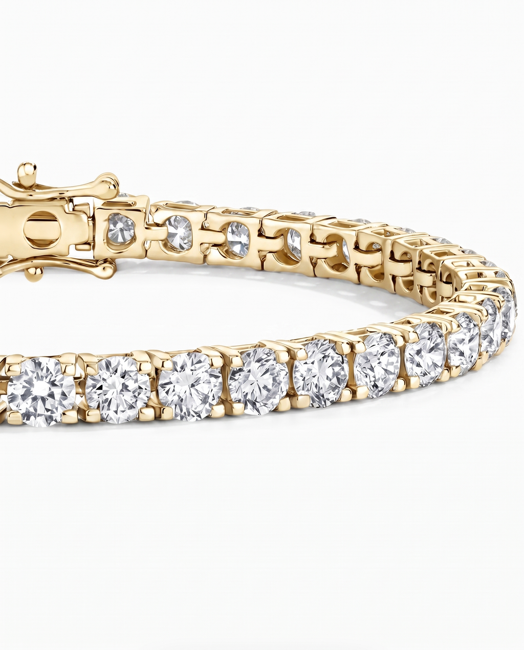 Classic Round Diamond Tennis Bracelet