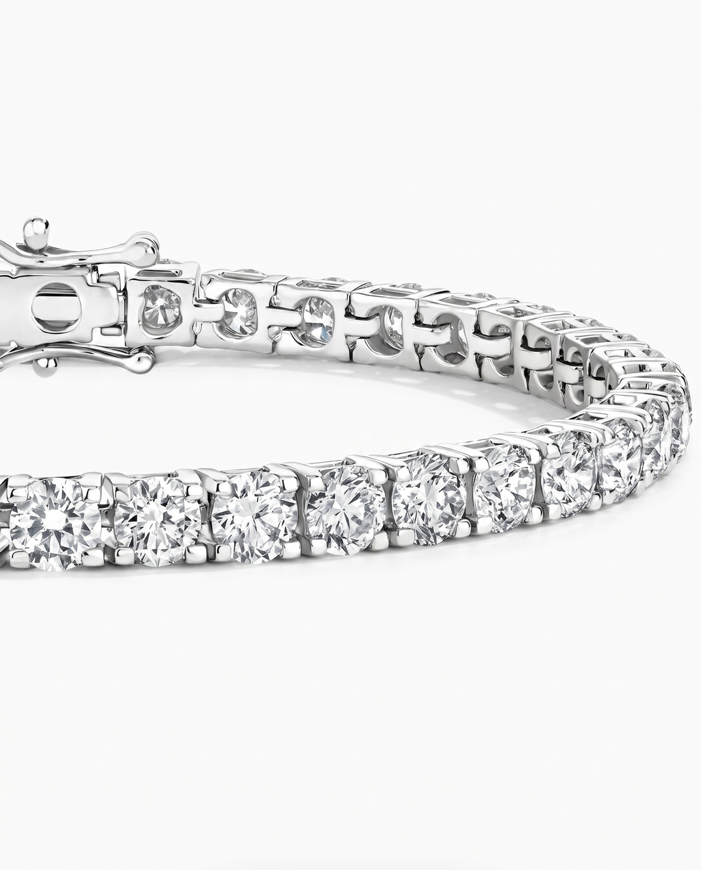 Classic Round Diamond Tennis Bracelet