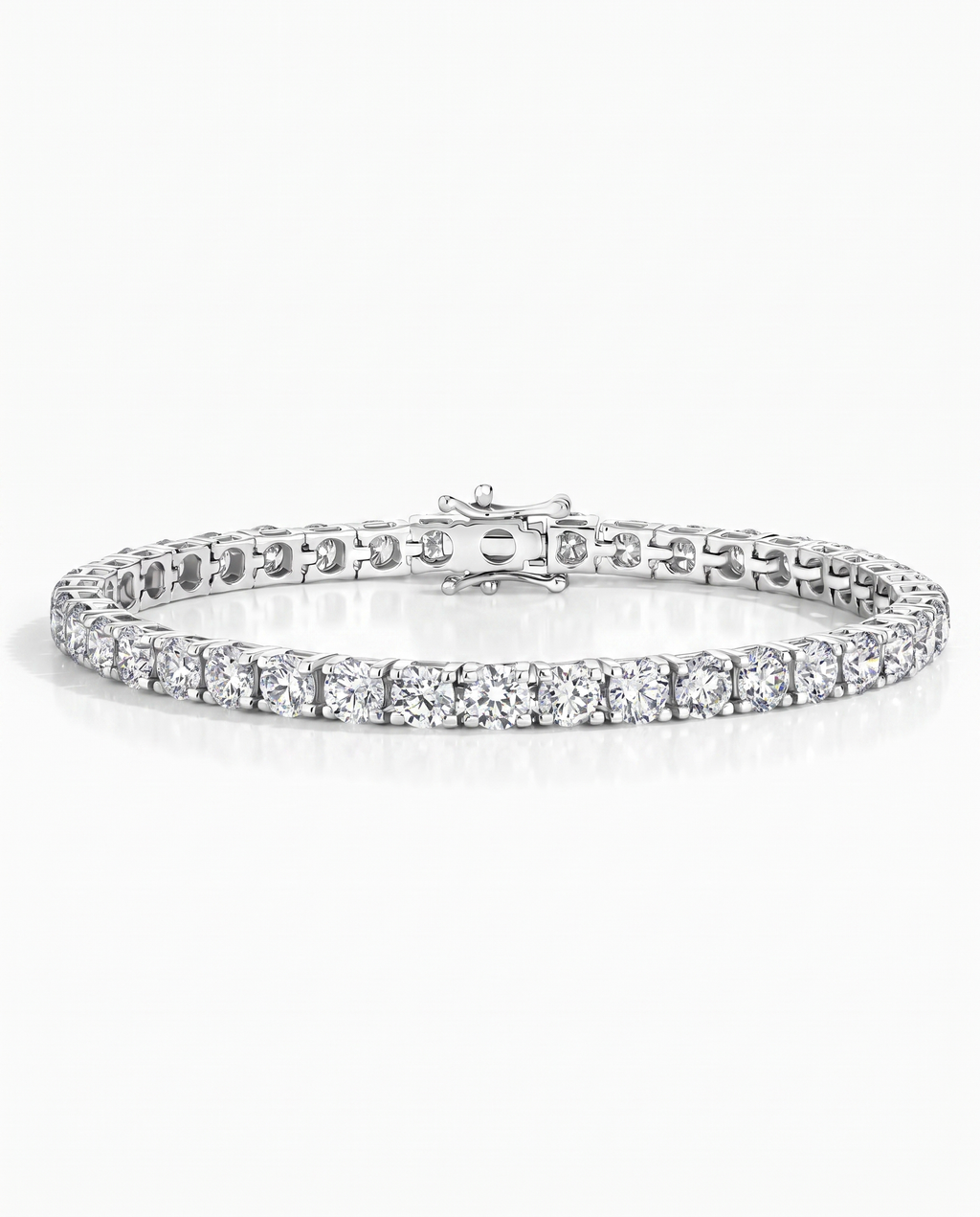 Classic Round Diamond Tennis Bracelet