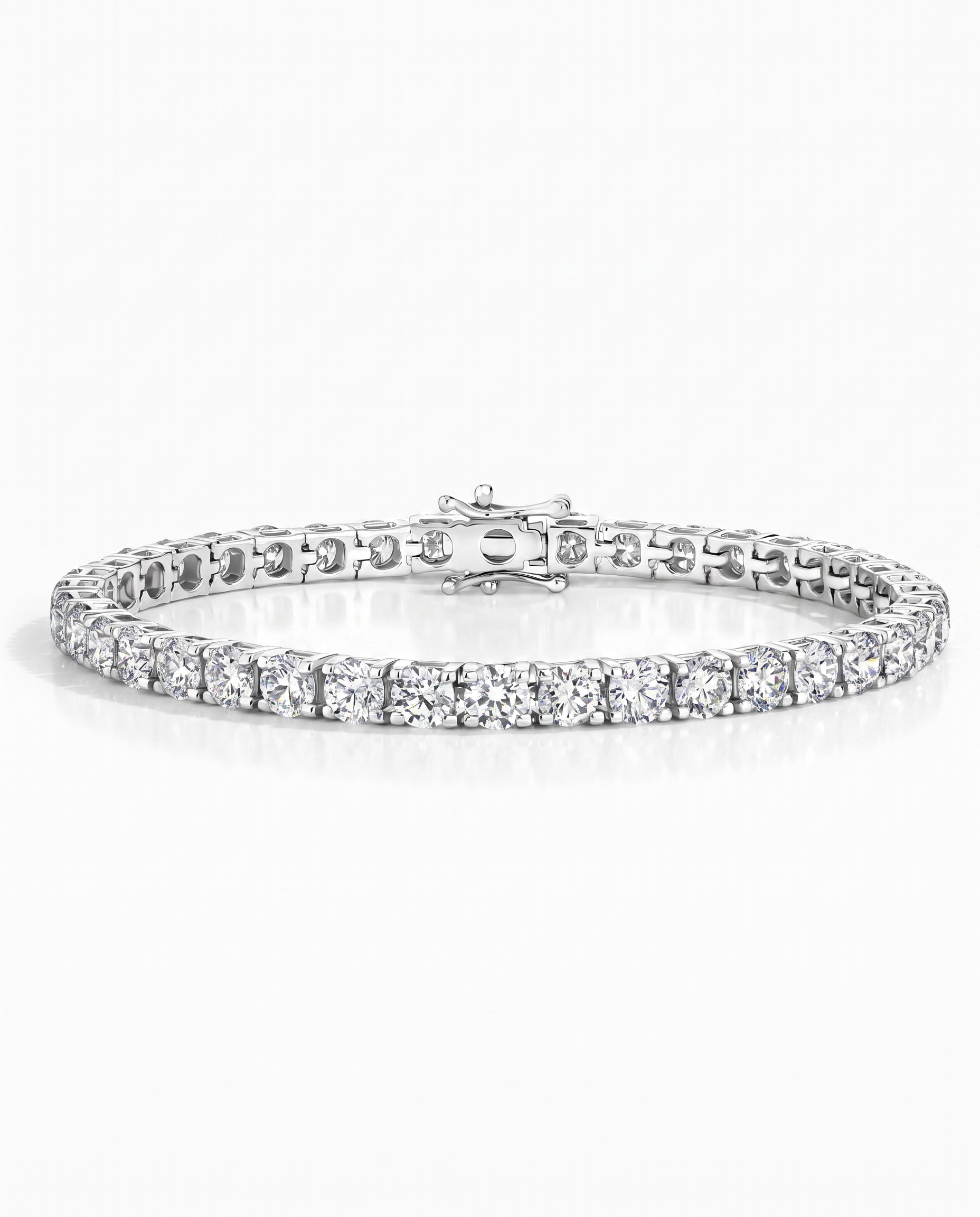 Classic Round Diamond Tennis Bracelet
