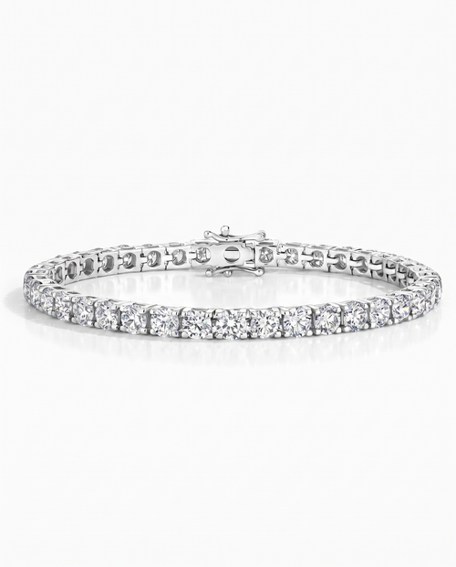 Classic Round Diamond Tennis Bracelet