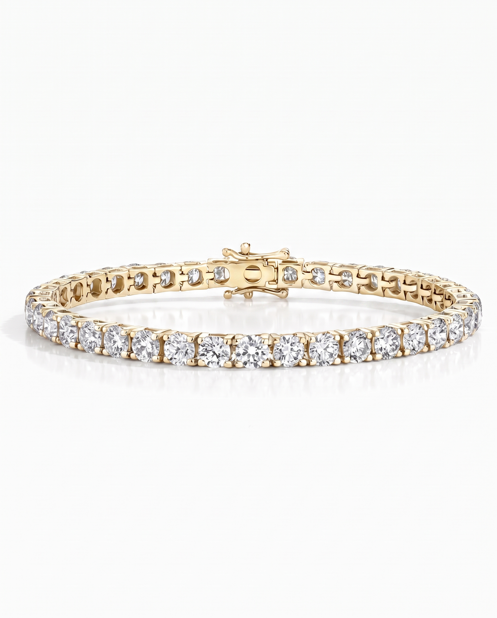 Classic Round Diamond Tennis Bracelet