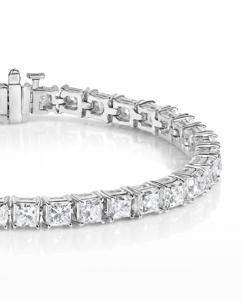 Princess Diamond Tennis Bracelet