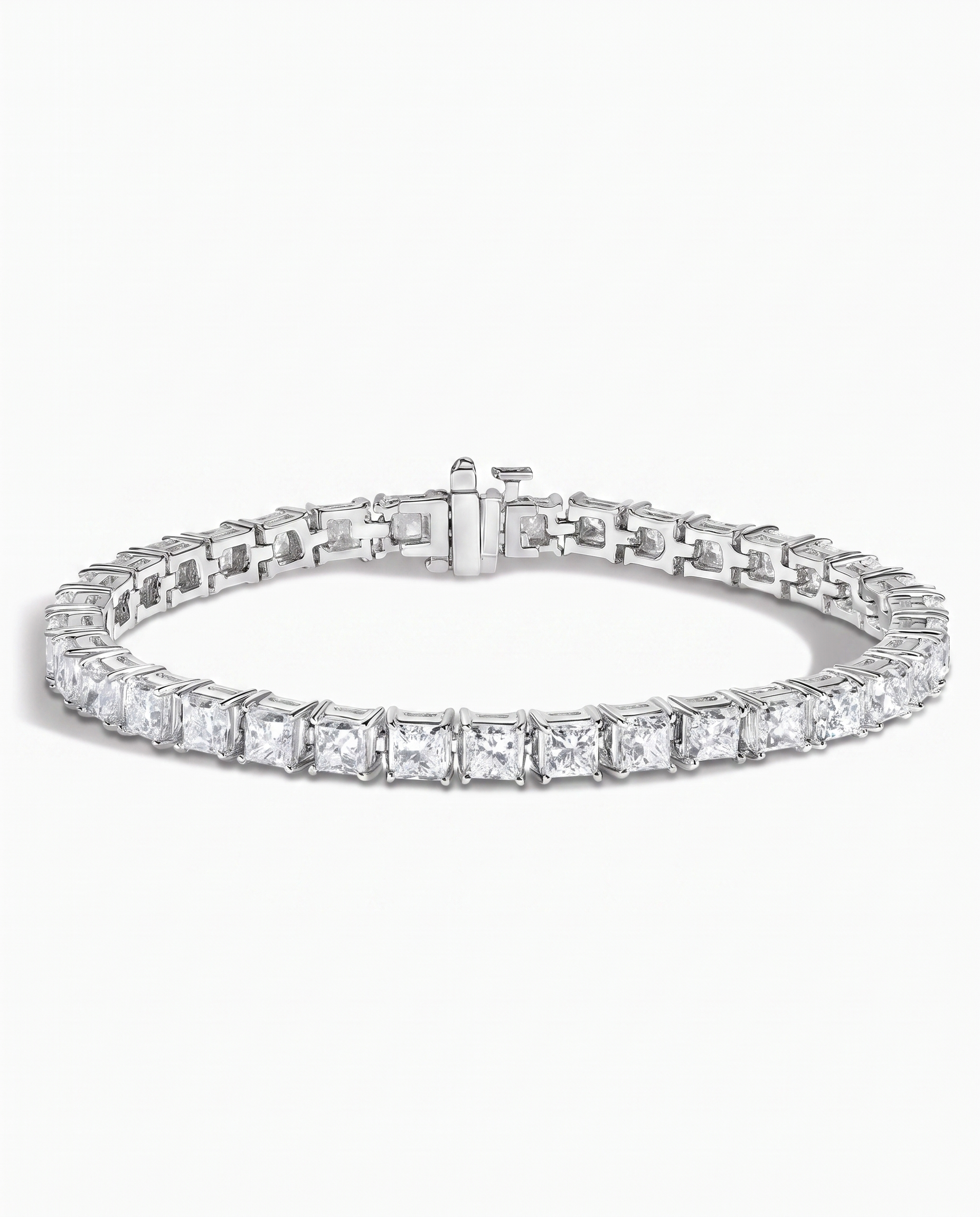 Princess Diamond Tennis Bracelet