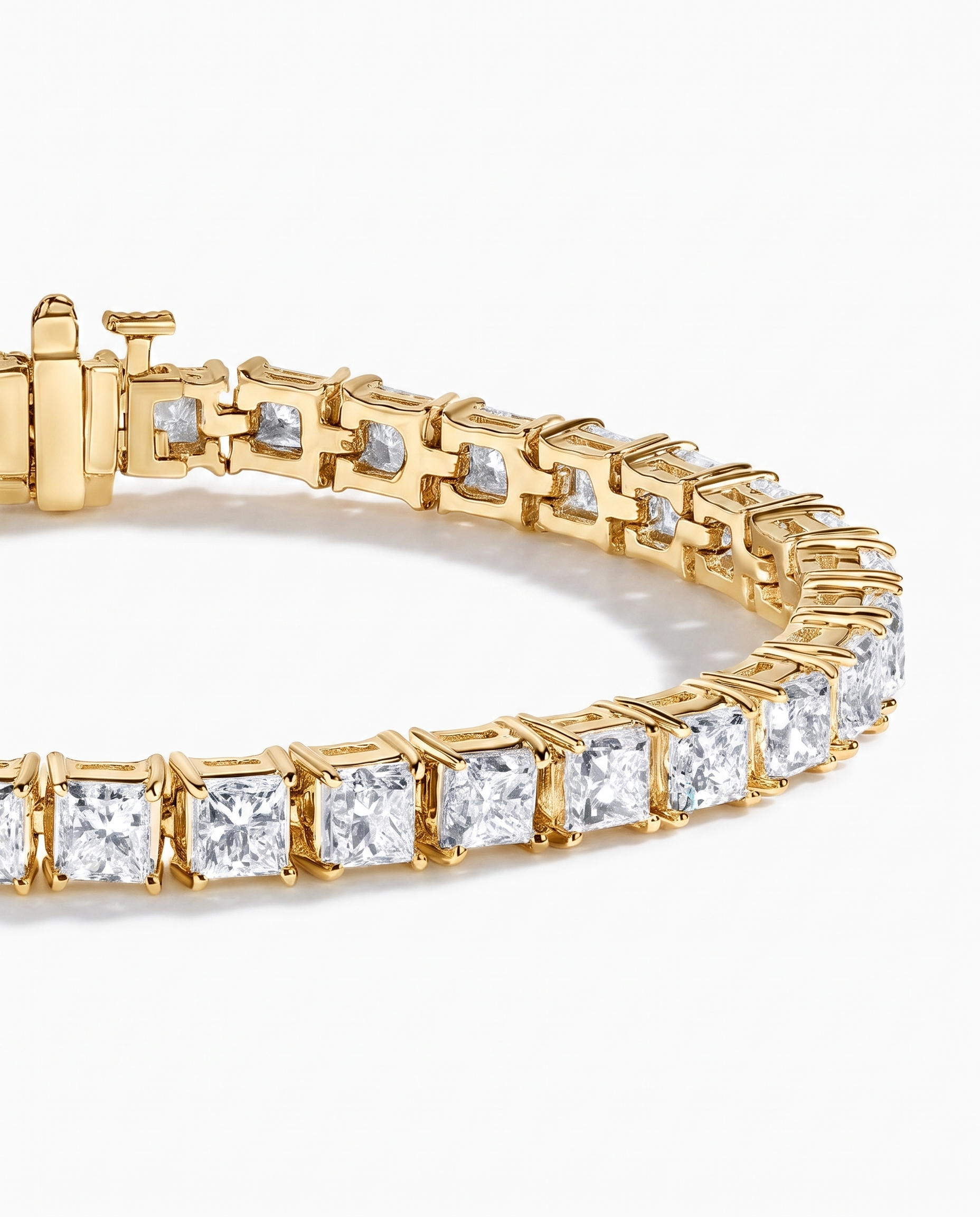 Princess Diamond Tennis Bracelet