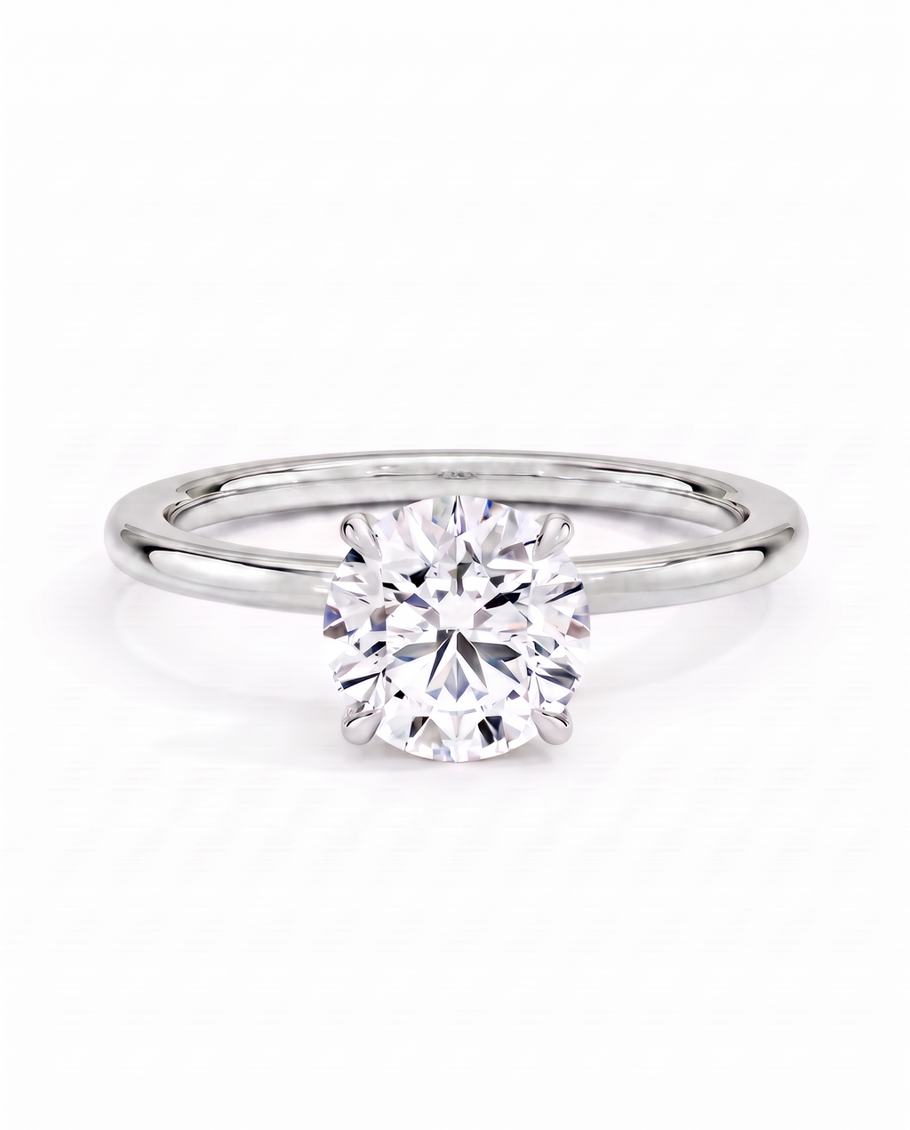 Round Diamond Engagement Ring