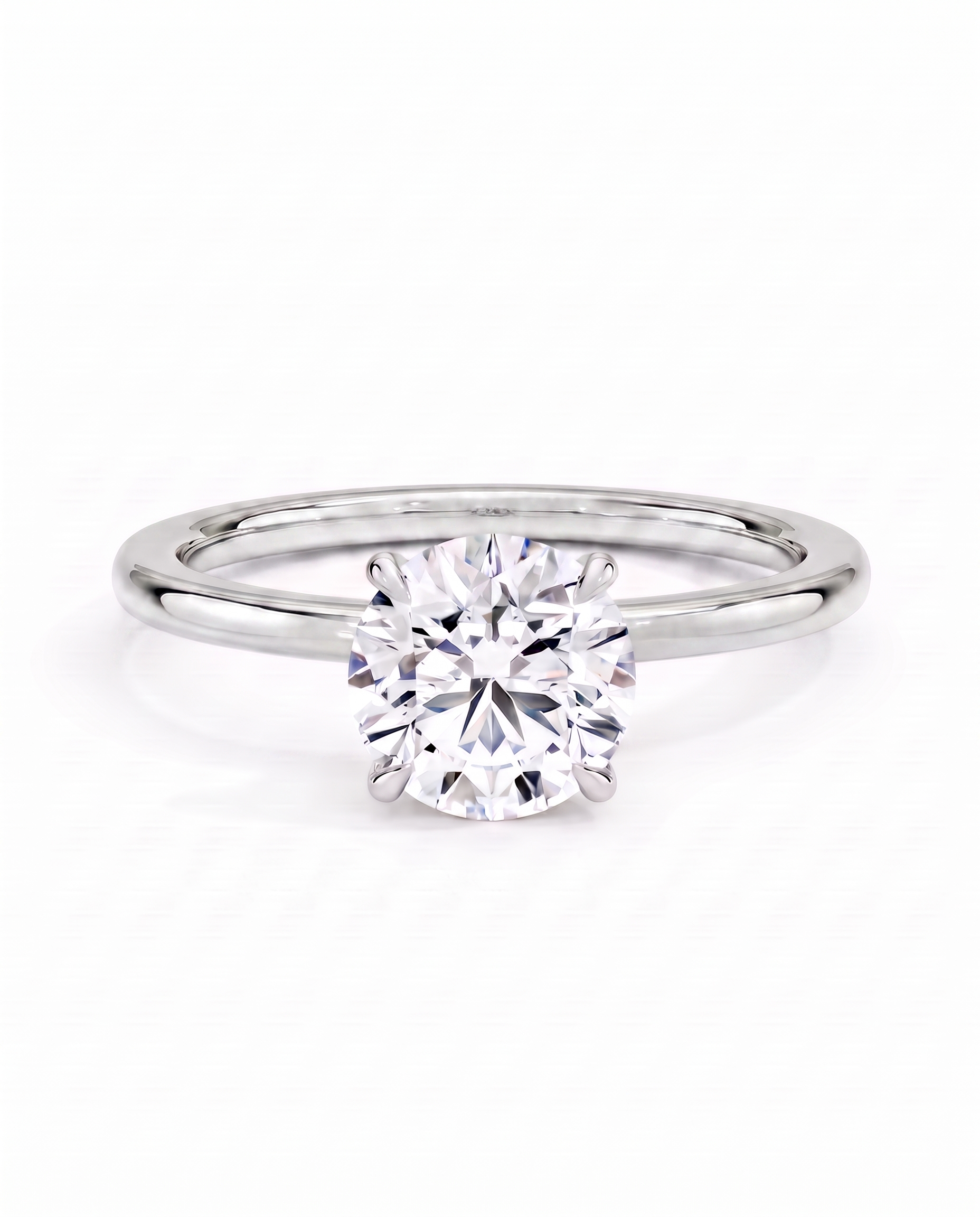Round Diamond Engagement Ring
