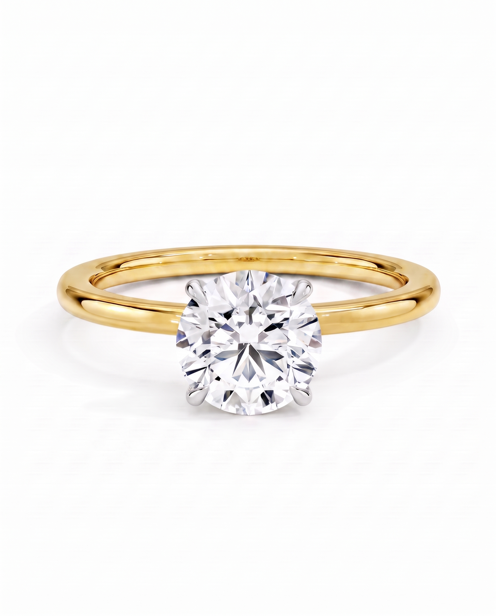 Round Diamond Engagement Ring