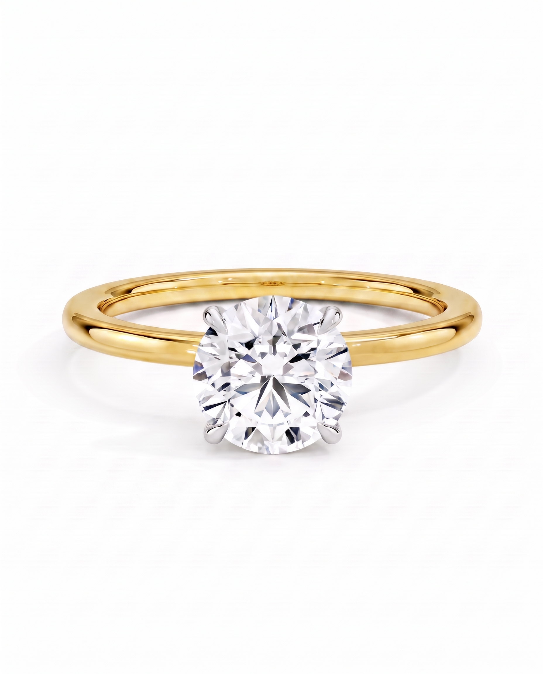 Round Diamond Engagement Ring