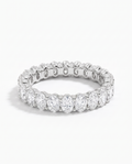 Oval Diamond Eternity Band